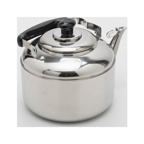 4.5L Big Capacity Stainless Steel Whistling Water Kettle Kitchen Tools Free Shipping