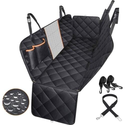 Dog Car Seat Cover for Back Seat for Dogs Truck/Van Foldable Pet Supplies Waterproof Durable Nonslip Hammock for Dogs