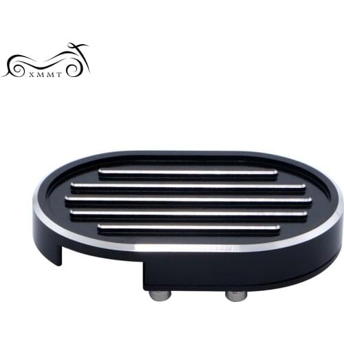 CNC Billet Brake Pedal Pads Cover Footpeg For Harley Dyna Wide Glide V-Rod Sportster XL 883 1200 FLSTN FXDWG FXDF