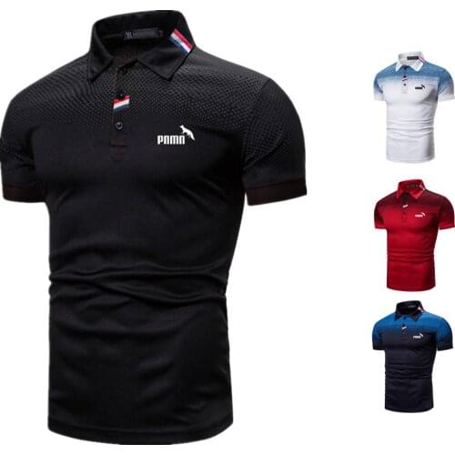 DINGSHITE Mens Summer Polos