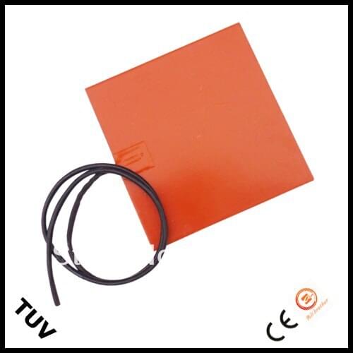 Flexible Silicone Heater Pad/Mat/Sheet 255*205mm for 3D Printer 12V 300W