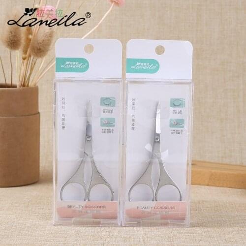 Stainless Steel Small Nail-scissor Eyebrow Scissors Nose Hair Trimmer to Cuticle Nipper Beauty Scissor A0423