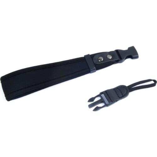 H7JF Camera Cuff Wrist Belt Strap Grip Thick Webbing Adjustable Anti-lost Soft Hand Quick Release Flexible Stability