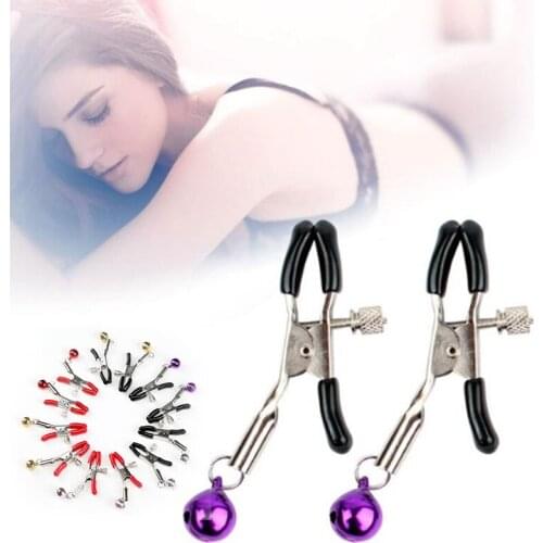 Metal breast clip clitoris clip female masochistic orgasm stimulate sm torture device clip gay master slave to adjust alternativ