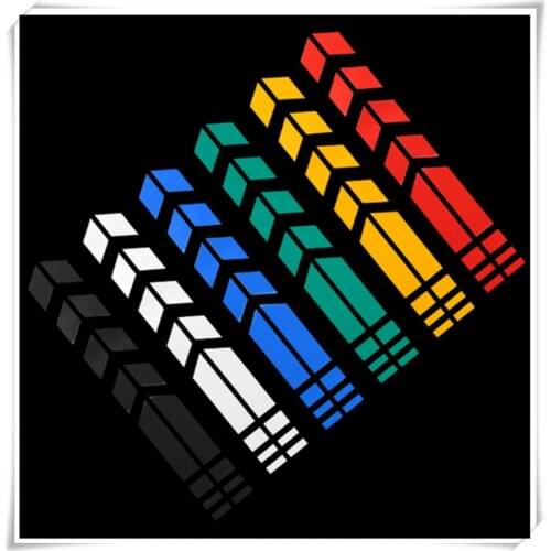 Fashion new car decal motorcycle personality sticker shape universal for YAMAHA TTR600 XT250X TRICKER DT230LANZA