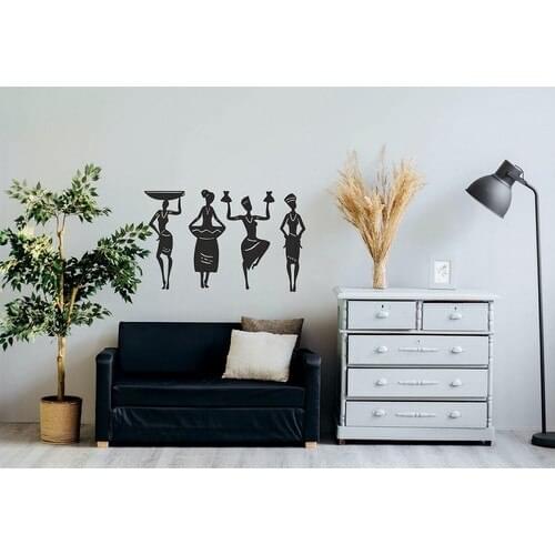 Unt African Women Wall Decoration-Ornament, Laser Cut, Wooden Decorative Table