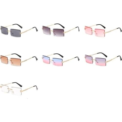 Очки Женские Gradual Polarized Sunglasses Lightweight Frameless Sun Protection Special Glasses For Women Men Очки Декоративные