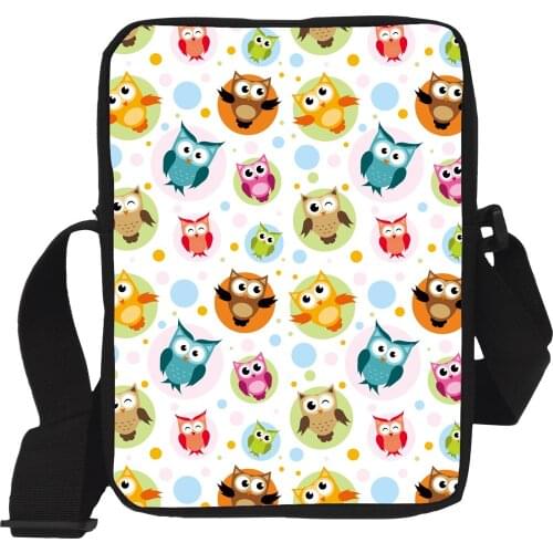 Original Designer Womens owl Messenger Bags Vintage Lady Girl Crossbody Bags Small Shoulder Bags Handbag for Children Retail