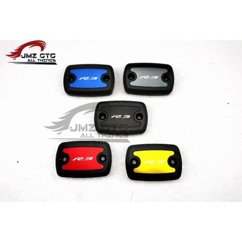 For YAMAHA R3 CNC Brake Resevoir Cap Front Brake Reservoir Cover Cap