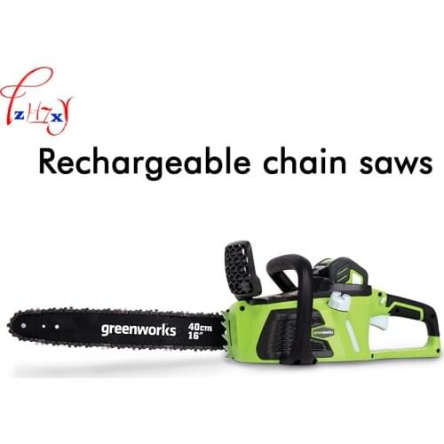 Charging chain saw household electric hand - held wood cutting saw 40V lithium battery saw 1000-1200W 1PC