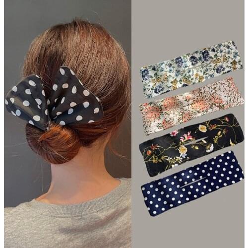 Ruoshui Woman Deft Bun Hairstyle Tool Women Hair Accessories Twist Headband Braider Donut Bun Maker Headwear Ornaments