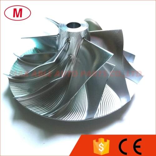 TD05H 49179-44300 48.30/68.00mm 6+6 blades High Performance Turbo Billet Compressor wheel/Aluminum 2618/Milling compressor wheel