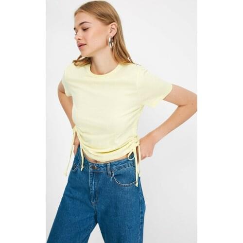 Женские базовые футболки Trendyolmila China At AliExpress