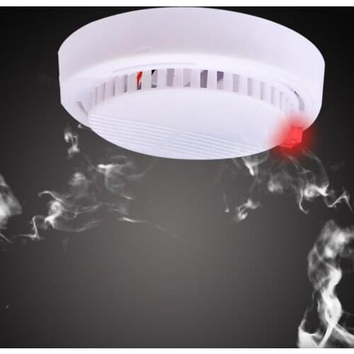 Smart Smoke Detector Alert Gas Analyzer Alarm System Sensor Work Alarm Home 10.7x3.5x10.7cm Gas Leak Detector radon detector