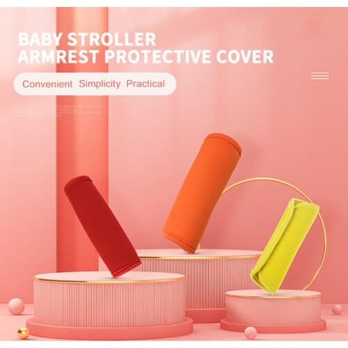 Baby Stroller Handle Protective Case Cover For Handrail Pushchair Armrest Wheelchair Walking Armrest Baby Stroller Accessories