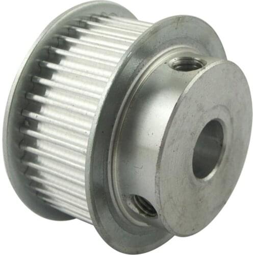 HTD3M Timing Pulley 40T 16mm Belt Width, 6/8/10/12/14/15/16/17/20mm Bore, 40Teeth Toothed Pulley Wheel Aluminum Timing Gear
