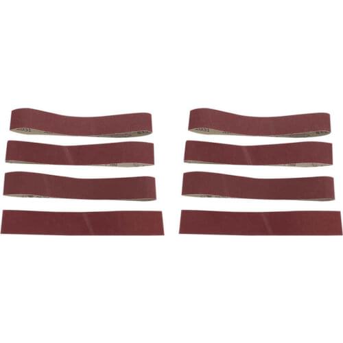 10pcs Sanding Belt For Wood Soft Metal Grinding 686x50mm 150 180 240 320Grit HOT