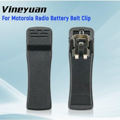 2X Battery Belt Clip for Motorola NTN7143R NTN7144 NTN7144A NTN7144CR Replacement Battery