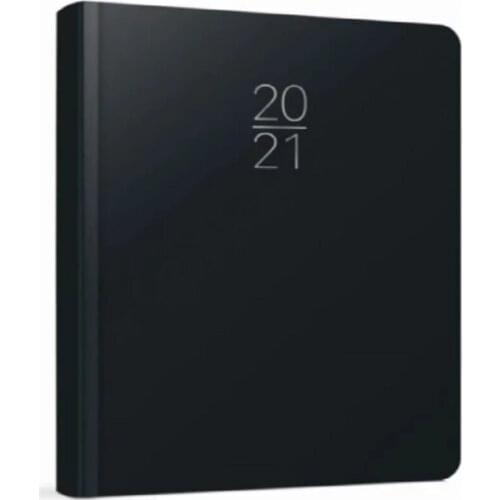 2021 Vinly Daily Organizer Notebook 14x20 Cm Black Yellow Orange Gray Navy Blue Hard Cover Notepad Gift