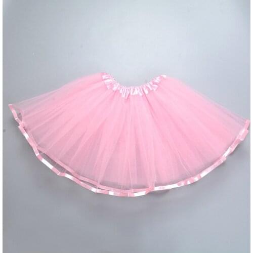2020 Sweet Girls Tutu Skirts Baby Girls Fluffy Pettiskirts pink Skirt Princess Girl Ball Gown skirt Dance Wear Party Clothes