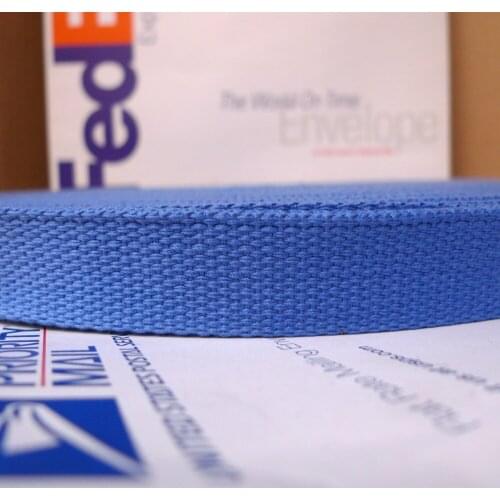 50 Yards 1.25'' 32mm #4 Royal Blue Color High Quality Bag Straps Polyester Webbing