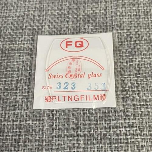 Watch accessories arched glass watch mirror mask lens single Pu 32.3 * 35.3 coated watch mirror