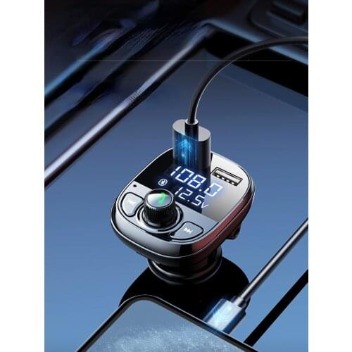 GY On Board Bluetooth Receiver 5.0 Lossless MP3 Play Cigarette Lighter Multifunctional Music Charger Fast Charge