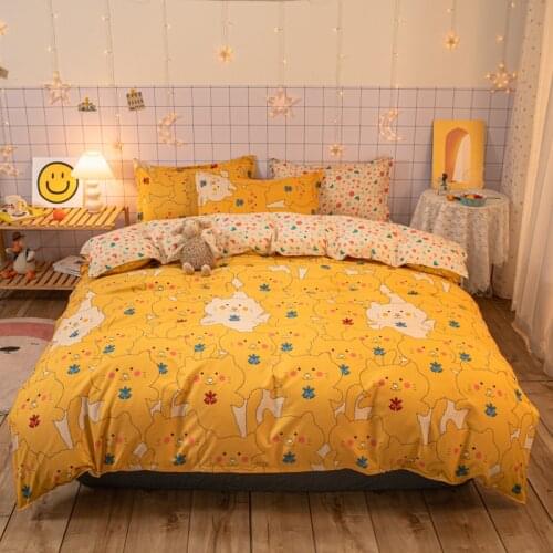 Cartoon Cat Pattern Bedding Set ,175x220 Duvet Cover Pillowcase 3pcs,240x210 Duvet Cover,Extra Large Quilt Cover,Blanket Cover