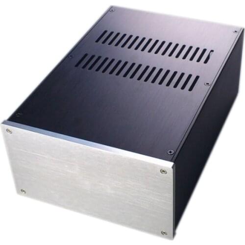 Width 220* high 120* deep 311mm Mini DIY all aluminum chassis power supply amp player DAC amplifier chassis housing
