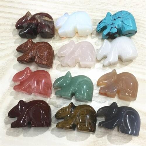 Heat! Natural Rose Quartzs Zodiac Stone Carving Statue Chakra Bead Repair Crystal Reiki Feng Shui Decoration 12PCS
