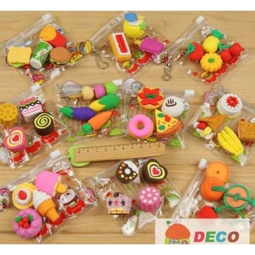 Creative cartoon fruit series Eraser,gift stationery supplies(ss-1409)