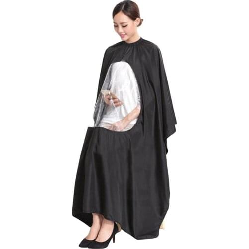 Hot Professional Waterproof Treatment Hair Cutting Apron Haircut Cover Adults Salon Barbers Hairdressing Cloth Cape Gown