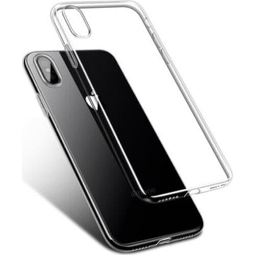Clear Silicon Soft TPU Case For iPhone X XS XR Transparent Phone Case For iPhone X XS XR