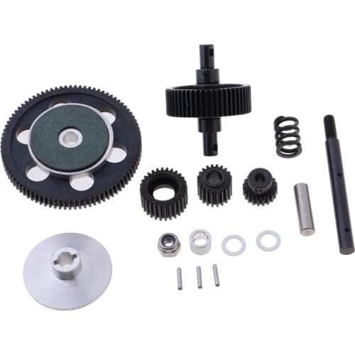 RC Car Gearbox Gear Metal Pinion Cogs Set for Axial SCX10 1/10 Rock Crawler