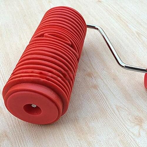 7\"inch Paint Roller for Wall Decoration Wood Graining Reliefs Paint Tools CORC
