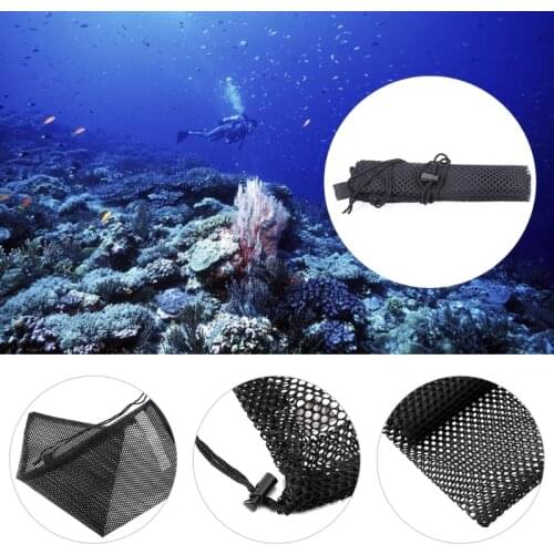 Fast Drying Dive Swimming Storage Mesh Bag Scuba Snorkel Gear Goggles Handbag Diving Weight Belt Pocket Diving Accessories