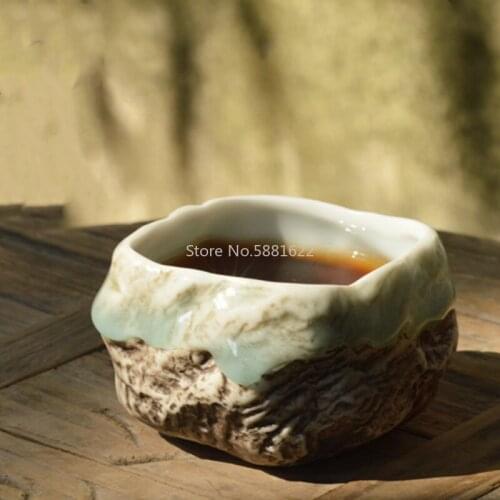 Japanese Tea Cup for Pu'er Qing Ceramic Teacup 100ml Small Tea Bowl Master Cup Kung Fu Tea Set