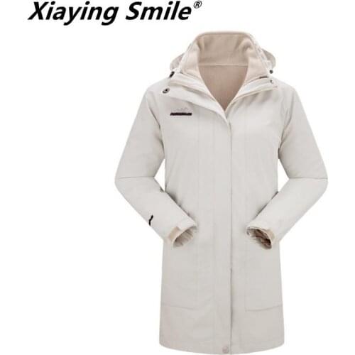 Xiaying Smile 2020 Winter Polar Fleece coat women Outdoor Camping Tourism Coat Mountain Climbing Trekking Ski Hiking warm cloth