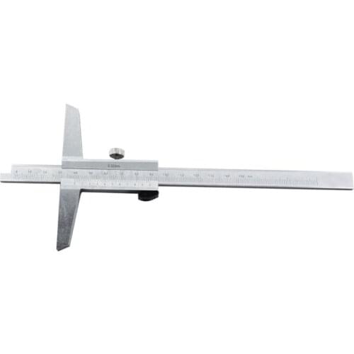0-750MM-1000MM cross depth vernier calipers deepness slide gauge deep slide caliper