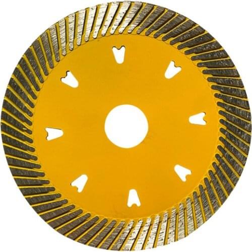 115mm Hot-pressed Corrugated Wide-tooth Diamond Saw Blade Ceramic Vitrified Tile Microcrystalline Stone Tile Cutting