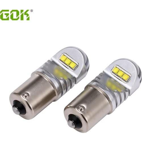 2pcs New 1156 led BA15S 30W cree chip led Turn signal light LED Reverse Lamp car Bulb White led Car-styling
