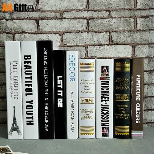 3 or 12 books Paper Fake Book Study Photography Camera Simulation Model Book Box Home Furnishing Props Bookcase Decor Decoration