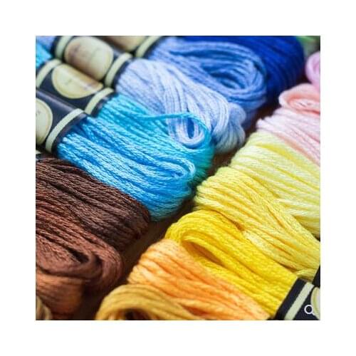 50/100/150/200/250/300/447pcs Different Colors No Repeated Colors Embroidery Floss Cross Stitch Floss Yarn Thread