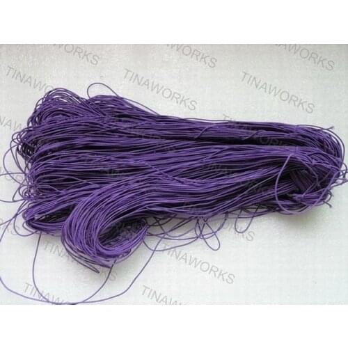FREE SHIPPING 260 Meters Puple Stretch Elastic Beading Cord 1MM