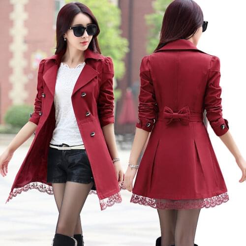 Fafallduo Women's Black Raincoats