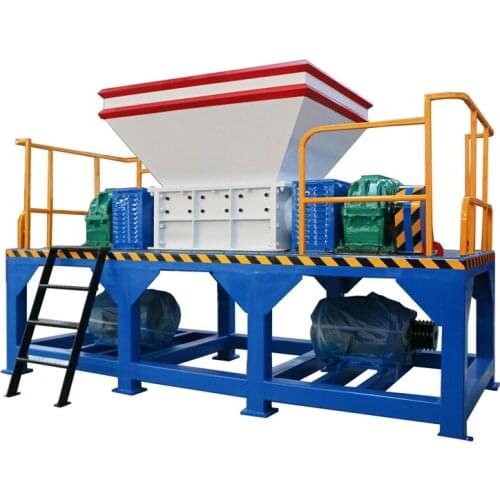 Hot Sale Customized Double Shaft Tire Shredder Machine