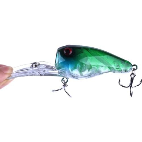 HENGJIA 1Pcs 9cm 11g big wobbers Multifunction iscas artificiais para pesca swimbait fishing lures with Luminous wheel hard bait