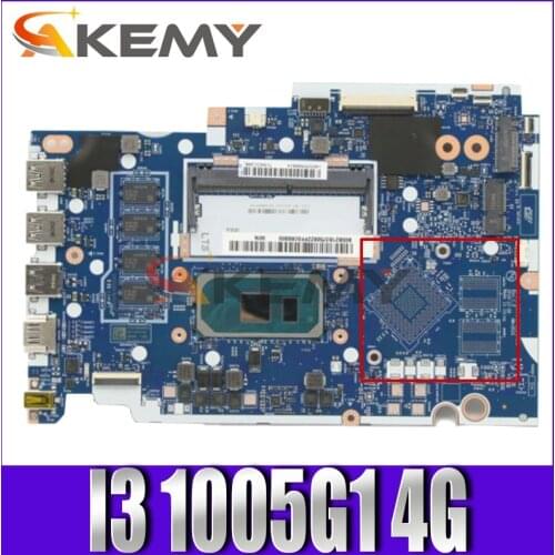 Mainboard For Lenovo ideapad 3-14IIL05 Laptop motherboard GS454/GS554/GV450/GV550/ NM-D031 w/ CPU I3 1005G1 RAM 4G 100% test OK