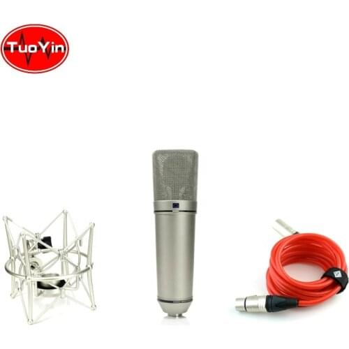 NEUMANN U87 Microphone Professional Condenser Microphone U87 High Quality Microphone For Computer Vocal