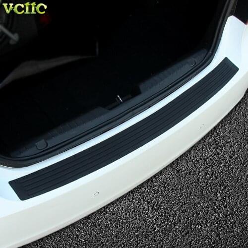 Car Rear Bumper Scuff Protective Sill Pedals Cover For Volkswagen VW polo passat B5 B6 B7 B8 CC golf 4 5 6 7 MK7 jetta MK5 mk6